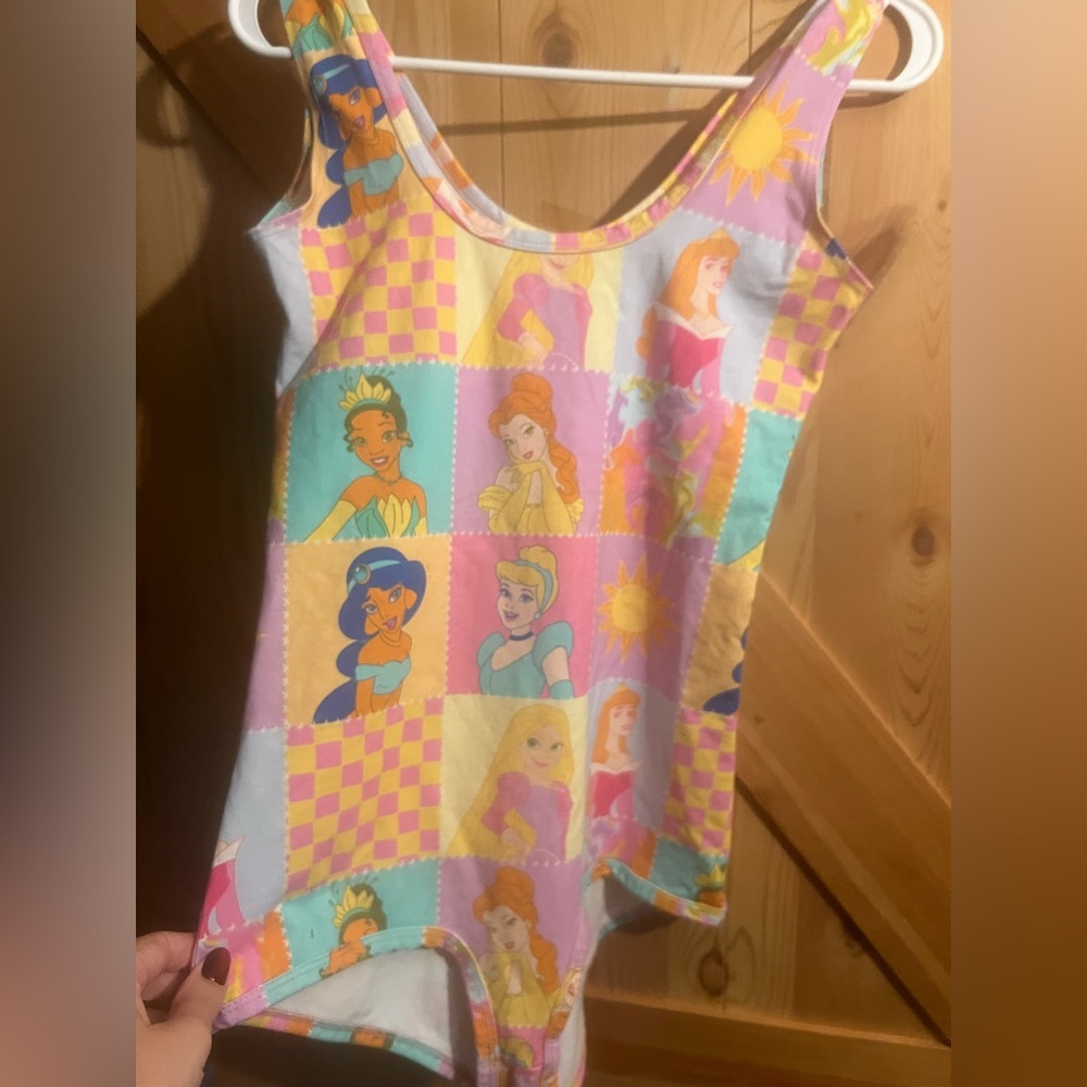 Wild Rich Kids Disney Princess Patchwork Bodysuit